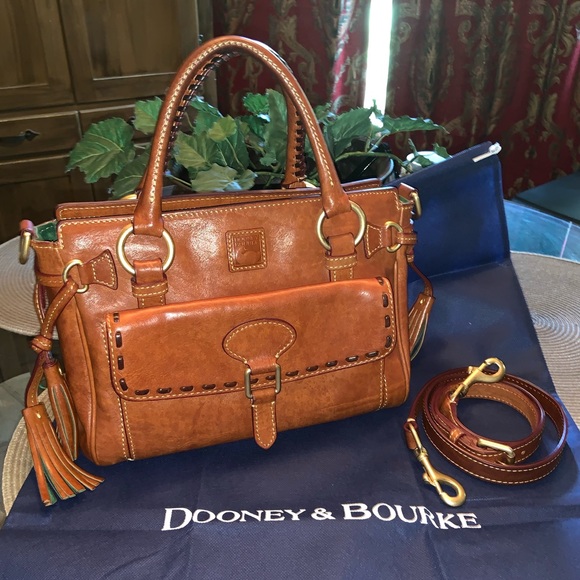 Dooney & Bourke Handbags - Dooney and Boutke Florentine Front Pocket Satchel